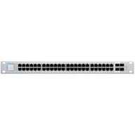 Serwery - Switch Ubiquiti UniFi US-48 48-port 1G z PoE 500W + 2-porty SFP 1G + 2-porty SFP+ 10G / rack US-48-500W - miniaturka - grafika 1