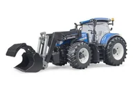 Samochody i pojazdy dla dzieci - Pojazd Traktor New Holland T7.315 z ładowaczem - miniaturka - grafika 1
