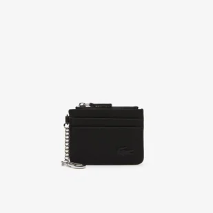 Damski Portfel LACOSTE WALLET NF4169DB.000 – Czarny - Portfele - miniaturka - grafika 1