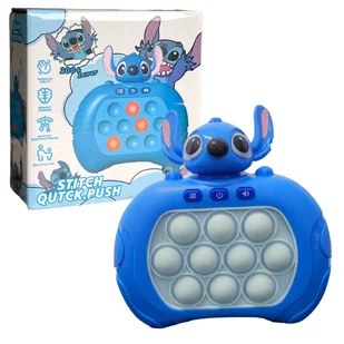 Gra Pop it Stitch Bąbelki Konsola ZRĘCZNOŚCIOWA ANTYSTRESOWA ELEKTRYCZNA - Zabawki interaktywne dla dzieci - miniaturka - grafika 1
