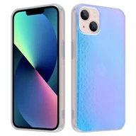 Etui i futerały do telefonów - Etui IPHONE 12 / 12 PRO MX Holo Snake niebieskie - miniaturka - grafika 1