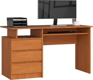 Biurka - Elior Klasyczne biurko olcha - Flarin 2X - miniaturka - grafika 1