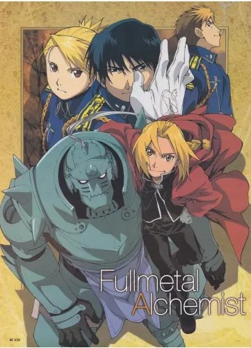 Plakat Fullmetal Alchemist fma_044 A1+ (custom)