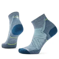 Skarpetki damskie - Smartwool Damskie skarpety do kostki Run Zero Cushion PEWTER BLUE, M - miniaturka - grafika 1
