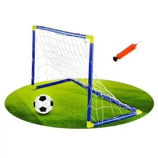 Bramka piłkarska z piłką i pompką Football Sport Woopie - Zabawki i gry sportowe - miniaturka - grafika 1