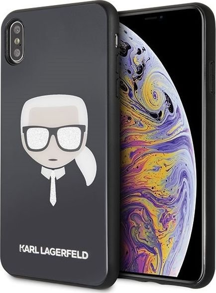 Karl Lagerfeld Etui KLHCI65DLHBK iPhone XS Max czarne
