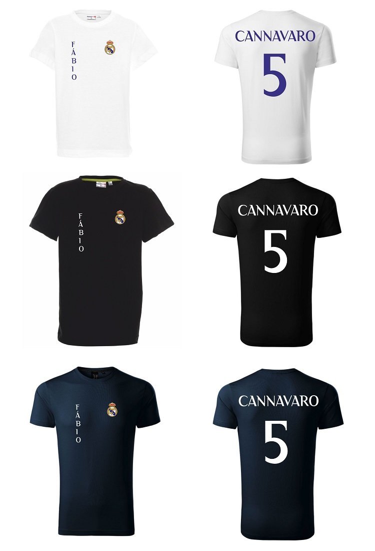 Koszulka REAL Madryt FABIO CANNAVARO 5 jr