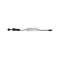 Pozostałe oświetlenie - Paulmann opraw oświetleniowych 98850 Outdoor Plug & Shine transformator IP44 230/24 V DC Srebrny aluminiowa 988.50 transformator oprawach zewnętrznych power supply, aluminium, 150 W, 22.3 x 7 988.50 - miniaturka - grafika 1