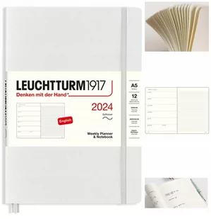 LEUCHTTURM1917 Planer kalendarz książkowy A5 tyg. - Kalendarze - miniaturka - grafika 1