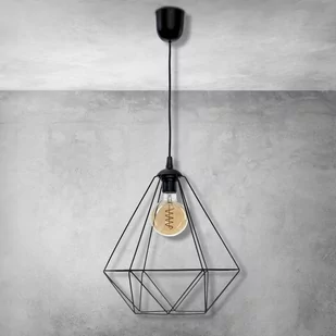 Decoland Lampa wisząca BASKET 1xE27/60W/230V (7214) - Lampy sufitowe - miniaturka - grafika 1