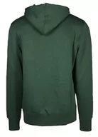 Bluzy męskie - GANT Męska bluza z kapturem Embossed Sweat Hoodie, Tartan Green, XL - miniaturka - grafika 1