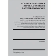 Prawo - WOLTERS KLUWER POLSKA SP. Z.O.O POLSKA I EUROPEJSKA REFORMA OCHRONY DANYCH OSOBOWYCH - miniaturka - grafika 1