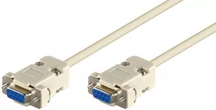 MicroConnect DB9-DB9 1,8m F/F Null modem SCSENN2N - Kable komputerowe i do monitorów - miniaturka - grafika 1