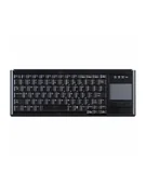 Klawiatury - cherry INDUSTRY 4.0 COMPACT ULTRAFLAT/TOUCHPAD KEYBOARD USB BLACK - miniaturka - grafika 1