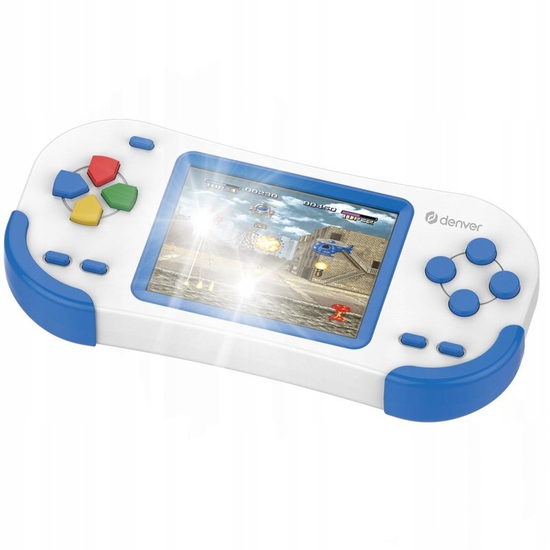 Gamepad z kolorowym wyświetlaczem LCD 2,8” 200 GIER DENVER GMP-295