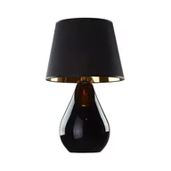 Lampy stojące - TK Lighting Lampka nocna szklana Lacrima Black Wysyłka za 0 zł 5454 - miniaturka - grafika 1