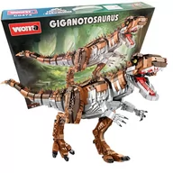 Klocki - Coil Klocki Konstrukcyjne Zestaw Mega Figurka 2111 Elementów Dinozaur Rex Gigant - miniaturka - grafika 1