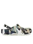 Klapki i japonki męskie - Crocs Klapki Geo Camo Clog 211009 Kolorowy - miniaturka - grafika 1