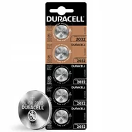 Baterie i akcesoria - 5x BATERIA LITOWA DURACELL 3V CR 2032 DL2032 - miniaturka - grafika 1