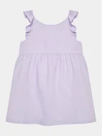 Sukienki i spódniczki dla dziewczynek - United Colors Of Benetton Sukienka codzienna 4BE7GV00Q Fioletowy Regular Fit - miniaturka - grafika 1