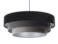 Lampy sufitowe - Okrągła lampa wisząca z trzywarstwowym abażurem S446 W0-K45 - miniaturka - grafika 1