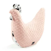 Poduszki do karmienia - LA MILLOU PODUSZKA KURA BABCI DANY MINKY - SMOKE ROSE - MOONLIGHT SWAN - miniaturka - grafika 1