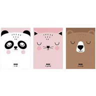 Zeszyty szkolne - Zeszyt A4 32k kratka 90g BB Friends GIRLS INTERDRUK - miniaturka - grafika 1