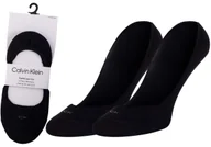 Skarpetki damskie - CALVIN KLEIN SKARPETKI STOPKI 2 PARY BLACK 701218767 001 - Rozmiar: 35-38 - miniaturka - grafika 1