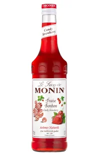 Syrop CANDY STRAWBERRY MONIN - słodka truskawka 0,7l - Syropy i koncentraty owocowe - miniaturka - grafika 1