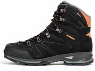 Buty trekkingowe męskie - Buty trekkingowe męskie Lowa Baldo GTX Wide poszerzone gore-tex schwarz/orange wodoodporne (210618 0920) - miniaturka - grafika 1