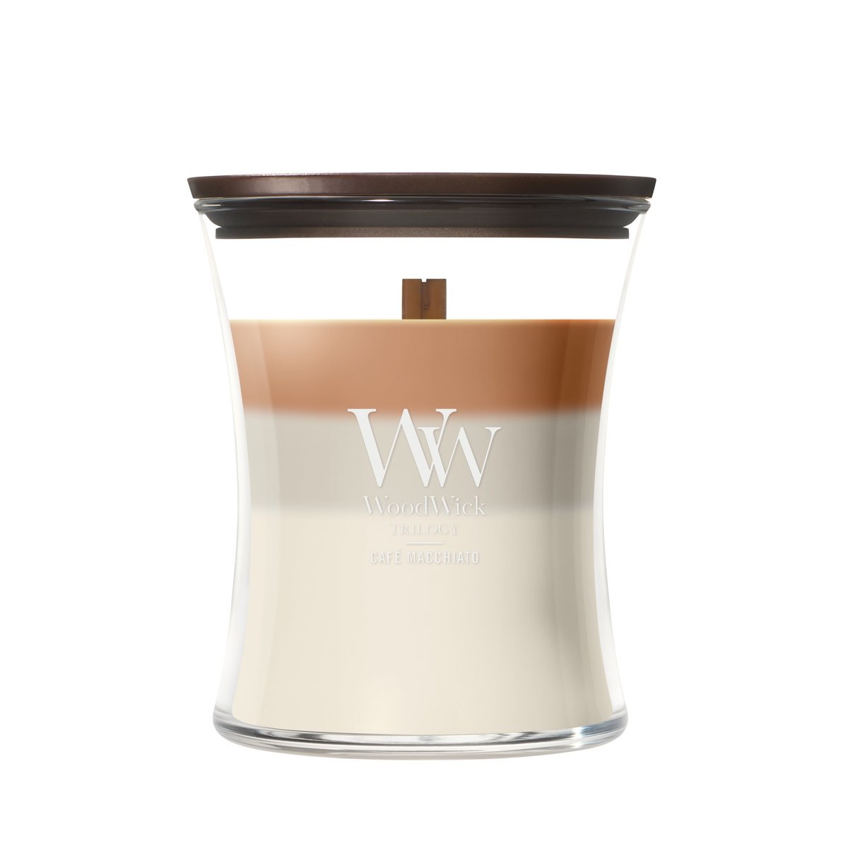 Świeca zapachowa średnia WoodWick Café Macchiato
