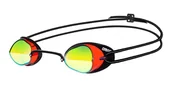 Pływanie - Arena Swedix Mirror okulary pływackie, czarny 92399/48 - miniaturka - grafika 1