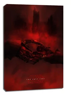 Star Wars Gwiezdne Wojny – Ostatni Jedi - obraz na płótnie Wymiar do wyboru: 30x40 cm - Obrazy i zdjęcia na płótnie - miniaturka - grafika 1