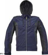 Odzież robocza - CERVA DAYBORO kurtka - męska, odczepiany kaptur, odblaskowe elementy, 100 % TRIFIBETEX - ciemnobrązowy 60 - miniaturka - grafika 1