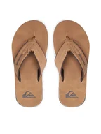Klapki i japonki męskie - Quiksilver Japonki AQYL100623 Brązowy - miniaturka - grafika 1