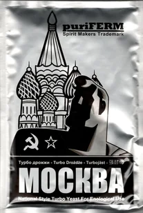 Drożdże Gorzelnicze - Puriferm Moskwa - Domowy wyrób alkoholu - miniaturka - grafika 1