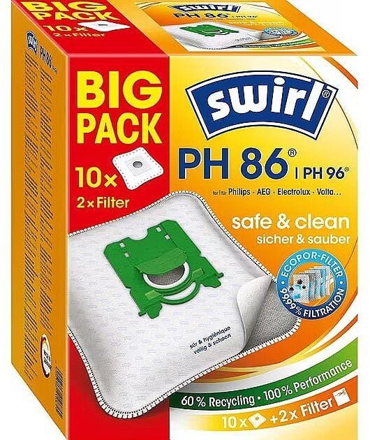 Swirl S-bag 10 gab. - Puteklu suceja maisini