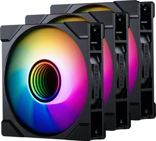 Wentylator Phanteks M25G2-120 D-RGB Reverse Blade 3-pack czarny PH-F120M25R_G2_DBK01_3P - Wentylatory komputerowe - miniaturka - grafika 1