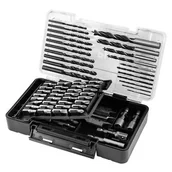 Zestawy narzędziowe - Zestaw wierteł i bitów GRAPHITE 56H619 - miniaturka - grafika 1