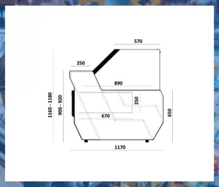 Lada chłodnicza IZI STATIC 1600 - Szafy i witryny chłodnicze - miniaturka - grafika 7