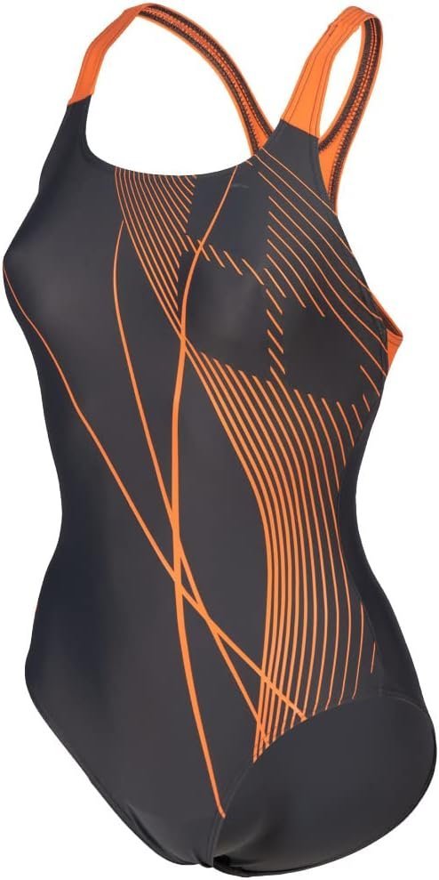 Strój jednoczęściowy Arena Branch Pro Back Szary 38 M kostium