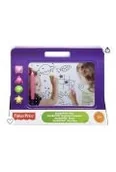 Zabawki kreatywne - Fisher Price Tablica do rysowania fioletowa - miniaturka - grafika 1