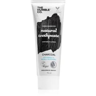 Humble Brush Charcoal  - Naturalna pasta do zębów z węglem aktywnym i fluorem, wybielająca, 75 ml Pas000308 - Pasty do zębów - miniaturka - grafika 1
