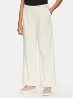 Spodnie damskie - ONLY Spodnie materiałowe Stella 15338662 Beżowy Wide Leg - miniaturka - grafika 1