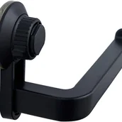 Zawiasy, okucia i inne akcesoria - Uchwyt na papier toaletowy, samoprzylepny uchwyt na papier toaletowy, ścienny uchwyt na papier, nie wymaga wiercenia (czarny) - miniaturka - grafika 1