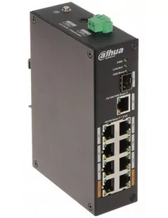 DAHUA Switch PoE PFS3110-8ET-96 10-portowy + SFP PFS3110-8ET-96 - Switche - miniaturka - grafika 2
