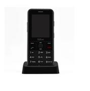 Telefony stacjonarne - Qilive - Telefon komórkowy dla seniora Qsenior/RF068 czarny - miniaturka - grafika 1