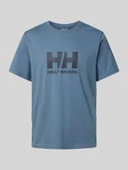 Koszulki męskie - T-shirt z nadrukiem z logo - miniaturka - grafika 1