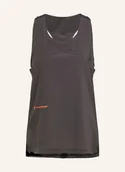 Koszulki i topy damskie - Adidas Top Funkcyjny adi365 Hk Running Singlet schwarz - miniaturka - grafika 1