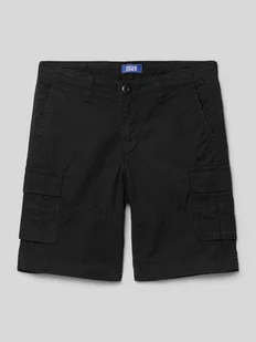Szorty cargo o kroju regular fit z naszywką z logo model ‘BOWIE’ - Spodnie i spodenki dla chłopców - miniaturka - grafika 1